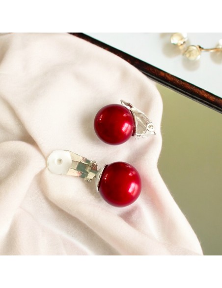 Boucle d'oreille clip Swarovski