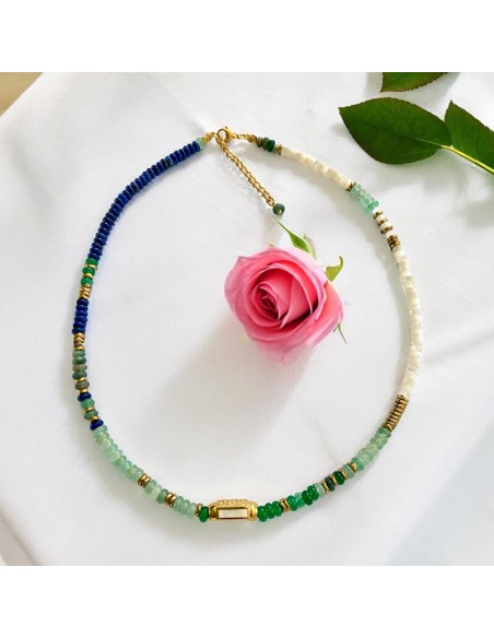 Collier Heishi Multicolore Lucky