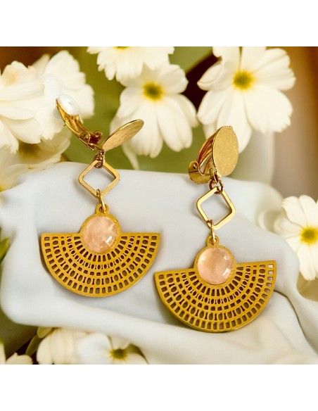 Boucles d'oreilles clips Farah