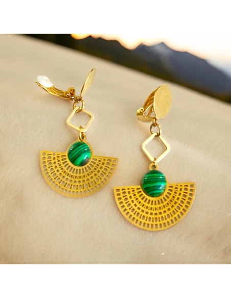 Boucles d'oreilles clips Farah