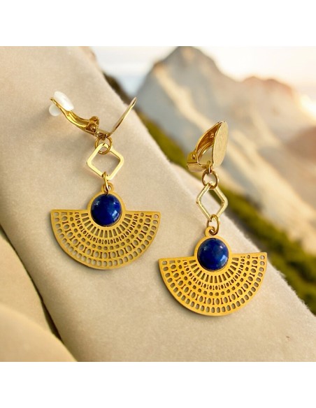 Boucles d'oreilles clips Farah