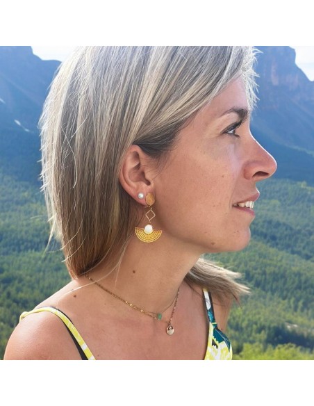 Boucles d'oreilles clips Farah