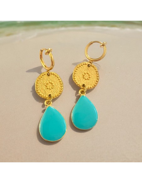 Boucles d'oreilles clips Phèdre