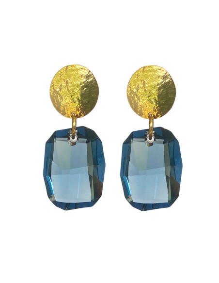 Boucles d'oreilles à clips cristal Gelato