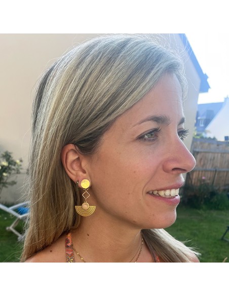 Boucles d'oreilles clips Farah