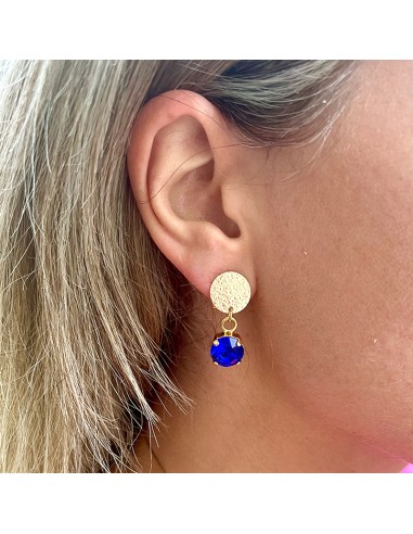 Boucles d'oreille clips Cristal Capucine