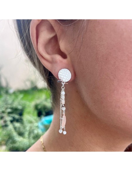 Boucles d'oreilles clips Garden