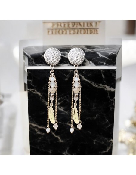 Boucles d'oreilles clips Garden