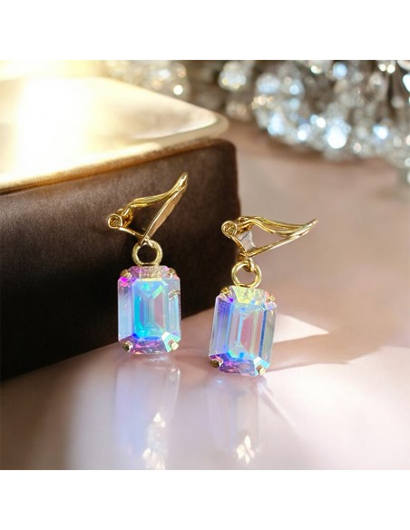 Boucles d'oreilles clips Opium