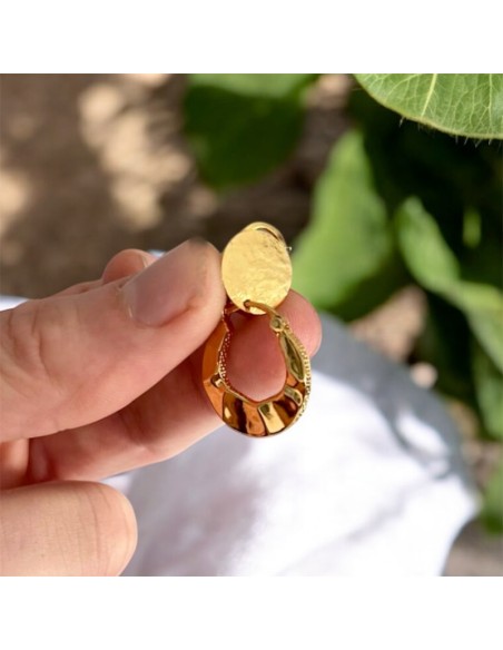 Boucles d'oreilles clip Justine