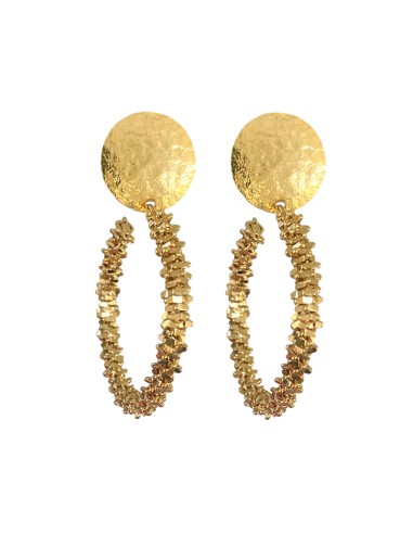 Boucles D'oreilles Clip Rétro 3 Cm Avec Perle Et Cristal - Or Rose, Forme Goutte - Pour Soirée Ou Cadeau