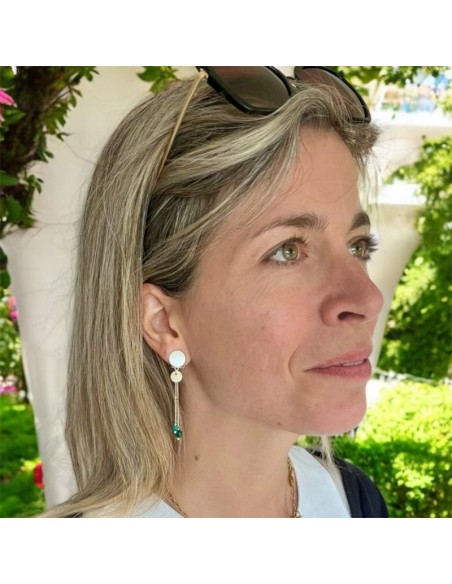 Boucle d'oreille à clip Gazelle Argent 925