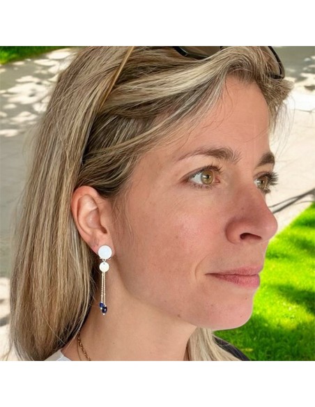 Boucle d'oreille à clip Gazelle Argent 925