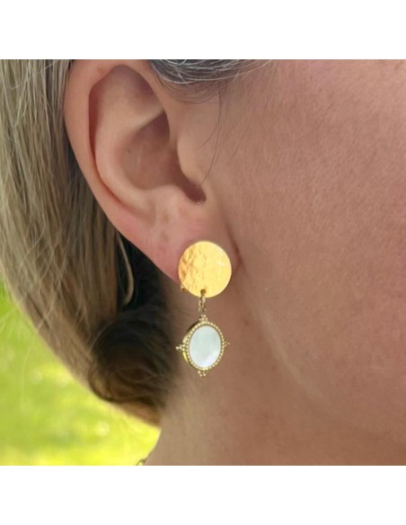 Boucles d'oreilles clips Angèle