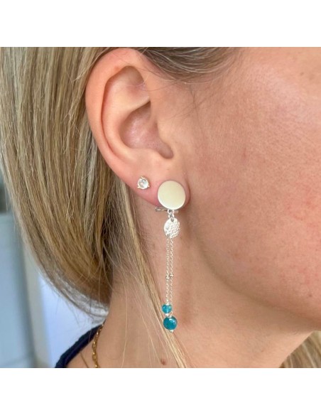 Boucle d'oreille à clip Gazelle Argent 925