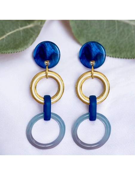 Boucle d'oreille clip Jazz