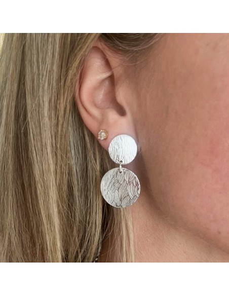 Boucles d'oreilles clip  Silvermoon argent 925