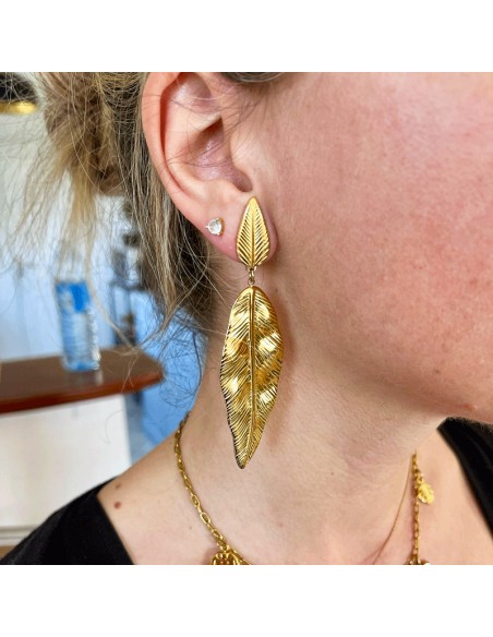 Boucles d'oreilles clips Veggie