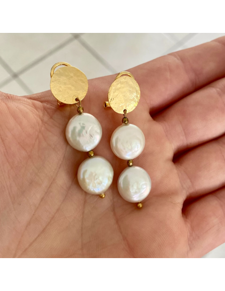 Boucles d'oreilles à clips Boston 2