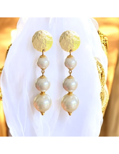 Boucles d'oreilles clips Celestine