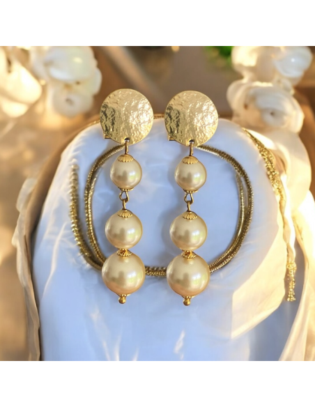 Boucles d'oreilles clips Celestine