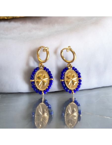 Boucles d'oreilles clips Lucky