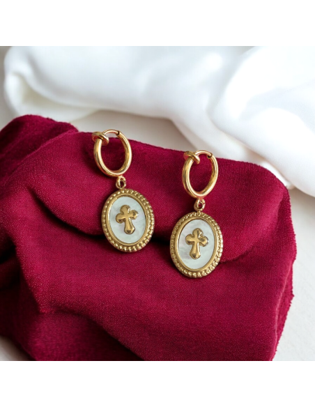 Boucles d'oreilles clips Lucky