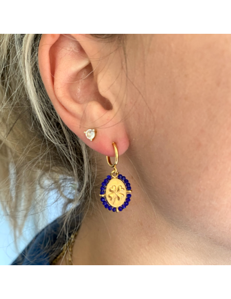 Boucles d'oreilles clips Lucky