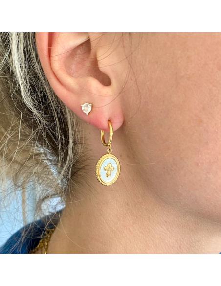 Boucles d'oreilles clips Lucky