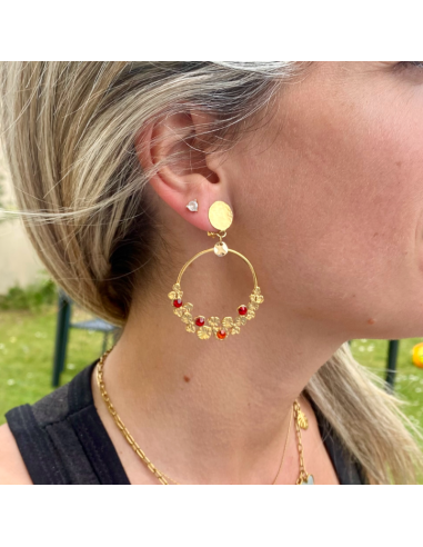 Boucle d'oreille clip Isadora 2