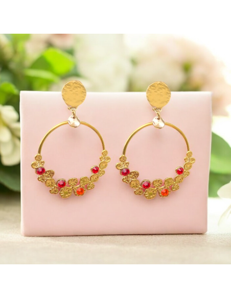 Boucle d'oreille clip Isadora