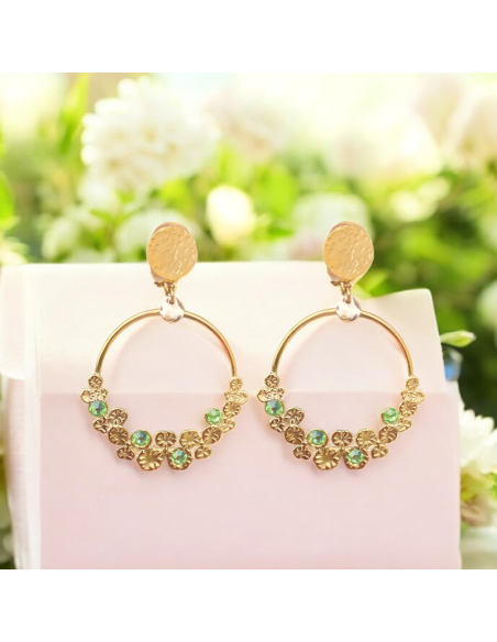 Boucle d'oreille clip Isadora