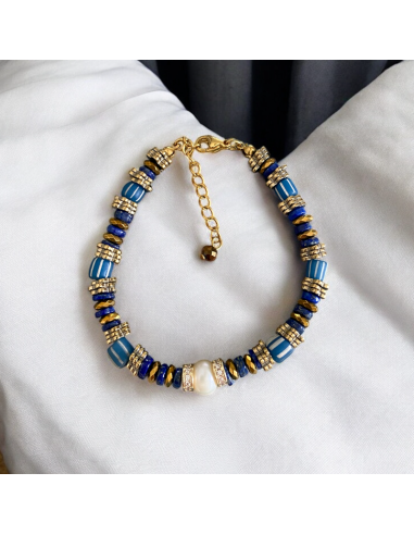 Bracelets perles d'eau douce et...