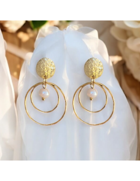 Boucles d'oreilles clips Bright