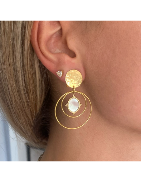 Boucles d'oreilles clips Bright