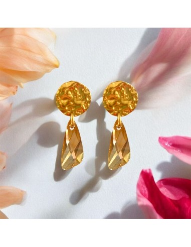 Boucles d'oreilles cristal