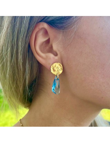 Boucles d'oreilles cristal