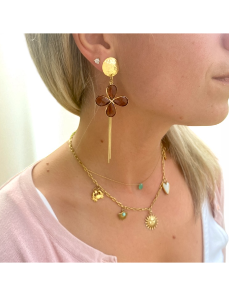 Boucles d'oreilles à clips Oasis