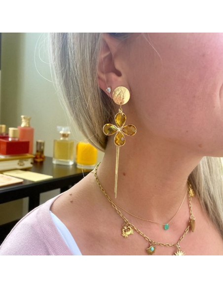 Boucles d'oreilles à clips Oasis