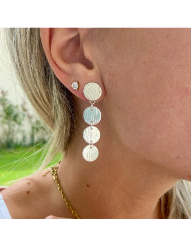 Boucles d'oreilles clips Caravane argent 925 2