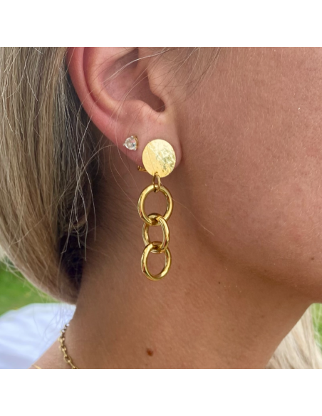 Boucles d'oreilles à clips Texas