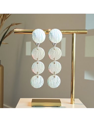 Boucles d'oreilles clips Caravane...