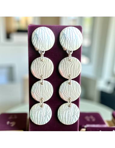 Boucles d'oreilles argent 925 pendantes