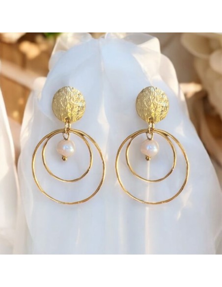 Boucles d'oreilles clips Bright