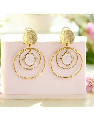 Boucles d'oreilles clips Bright