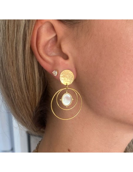 Boucles d'oreilles clips Bright