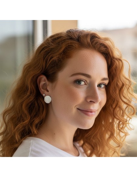 Boucles d'oreilles clips argent 925 Ondine