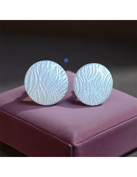 Boucles d'oreilles clips argent 925 Ondine