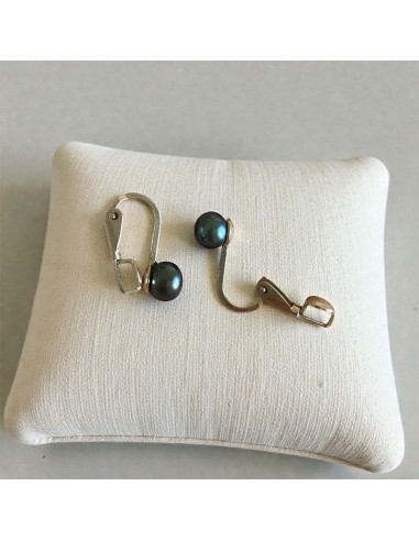 Boucle d'oreille clip argent 925...