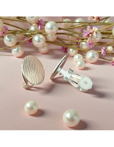 Boucles d'oreilles clips argent 925...